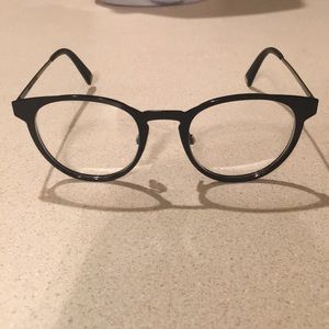 Warby Parker Rigby glasses in black ink